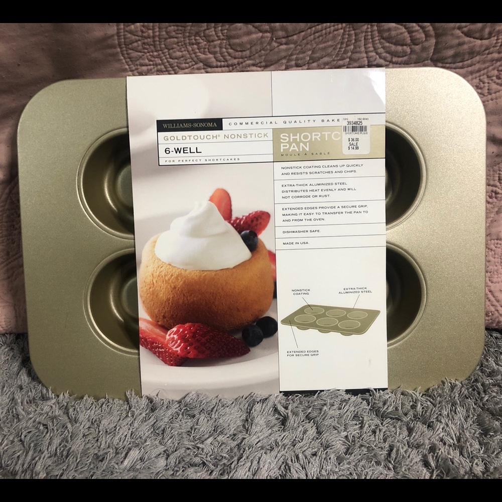 Williams-Sonoma 6 Well Shortcake Pan